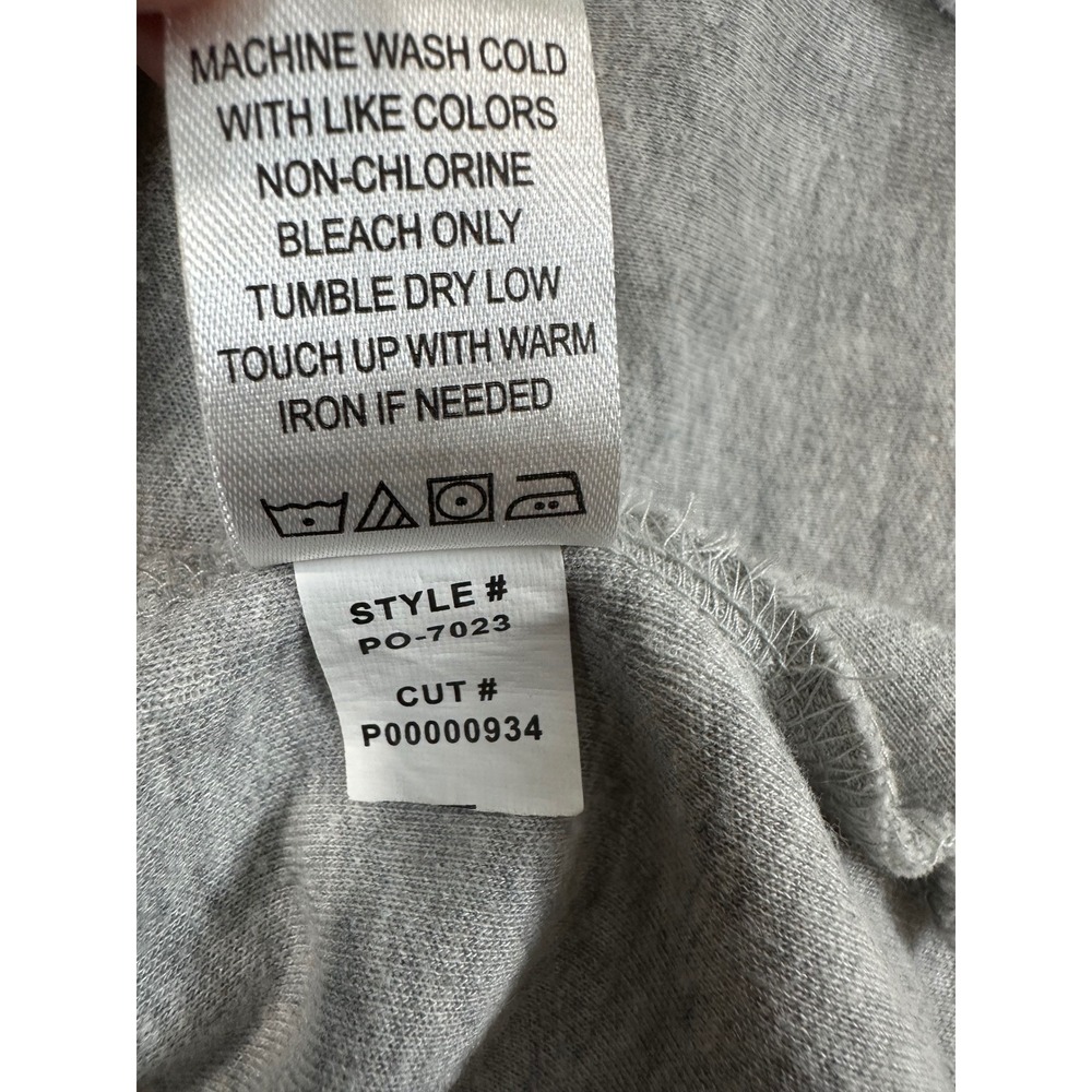 Mizzen + Main Performance Knit Quarter Zip Pullover Sweater Men Size M Gray EUC - Picture 4 of 8